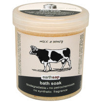 Earthsap Bath Soak- Milk & Honey 400ml