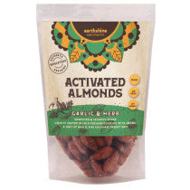 Earthshine Activated Almonds – Garlic & Herb 200g