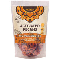 Earthshine Activated Pecans – Chai Spice & Mandarin 