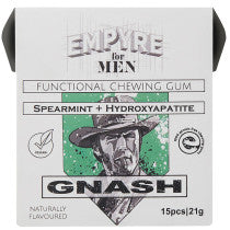Empyre For Men Gnash Hydroxyapatite Functional Chewing Gum 15 Pack