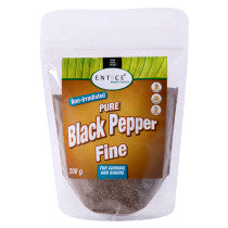 Entice Fine Black Pepper 200g