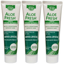 ESI Aloe Fresh Toothpaste Crystal Mint 3 Pack