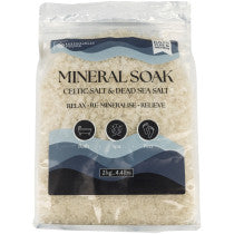 Essentially Young Mineral Soak Dead Sea Salt Celtic Salt 2kg