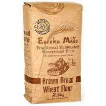 Eureka Unbleached Stone-Ground Brown Bread Flour 2.5kg