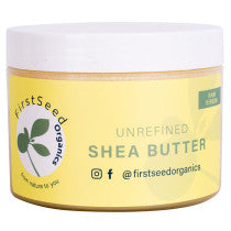 First Seed Organics Unrefined Shea Butter 250ml 