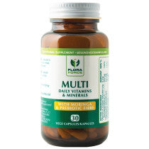 Flora Force Multi Daily Vitamins with Moringa Multiple Sizes