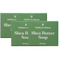 FtN Shea Butter Soap - Energise 4 Pack