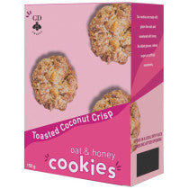 Gayleen’s Decadence Oat & Honey Cookies – Coconut Crisp 150g
