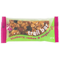 Gayleen's Trail Bar Blueberry Cashew Sorghum 25g