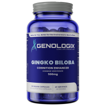 Genologix Gingko Biloba (Cognition Enhancer) 60 Day Supply