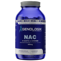 Genologix NAC (N-Acetyl L-Cysteine) 120 Day Supply