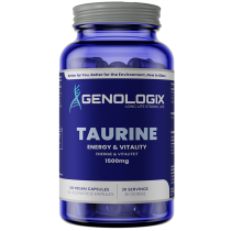 Genologix Taurine (Energy & Vitality) 120 Capsules