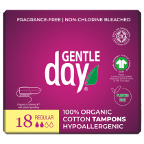 Gentle Day Tampons Regular 18s