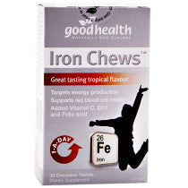 Good Health Iron Chews 30 Tablets