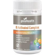 Good Health B Activated Complex 30 Capsules