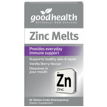 Good Health Zinc Melts 60 Tablets