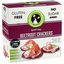 Gracious Bakers Beetroot Crackers 100g