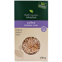 Health Connection Puffed Brown Rice 100g
