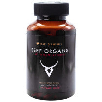 Heart of Cultures Freeze Dried Beef Organs 150 Capsules