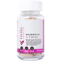 Hello Health NeuroFuel & Focus – Mushroom 60 Capsules