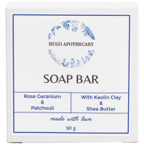 Hugo Apothecary Rose Geranium Patchouli Soap 90g