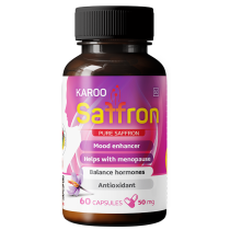 Karoo Saffron with Ashwagandha 60's 60 Capsules