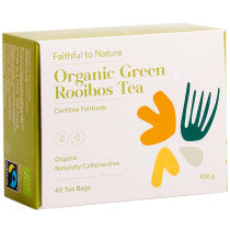 FtN Organic Green Rooibos Tea 40 Bags