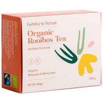 FtN Fairtrade Organic Rooibos Tea 40 Bags