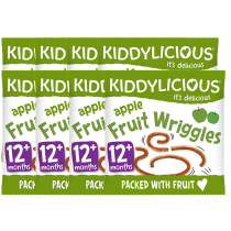 Kiddylicious Wriggles - Apple x 8 