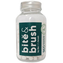 Bite Brush Hydroxyapatite Toothpaste Tablets 360 In A Glass Bottle 6 Month Supply 