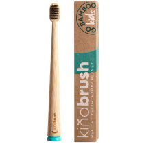 Kindbrush Kiddies Bamboo Toothbrush - Aqua Aqua