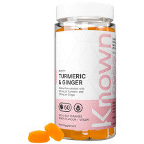 Known Turmeric & Ginger Gummies Peach 30 Day Supply