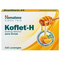 Himalaya Koflet-H Lozenges – Orange 2 Pack