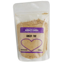 Komati Fine Ginger 100g