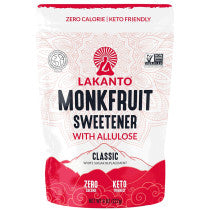 Lakanto Classic Monkfruit Sweetener with Allulose Multiple Sizes