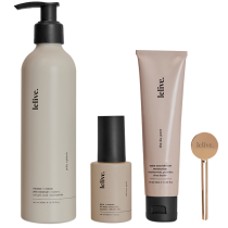 Lelive Nourishing 3 Step Routine Revitalise Plump Restore Normal To Dry Skin 4 Pack