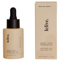 LeLive Save Our Skin AHA/BHA Exfoliator – Peach & Aloe 30ml