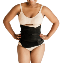 Maternity Mommy Belly Wrap Black - M 