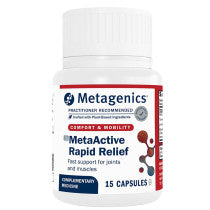 Metagenics MetaActive Rapid Relief 15 Capsules