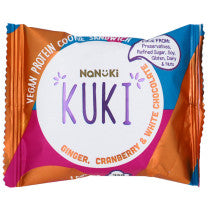 Nanuki Kuki Ginger Cranberry and White Chocolate 45g