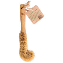 Natural Life Bamboo Bottle Brush with Coconut Fibre 