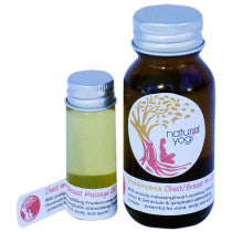 Natural Yogi Frankincense Chest & Breast Massage Oil Multiple Sizes