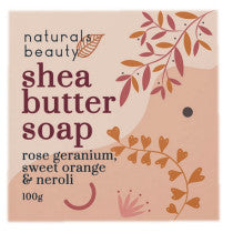 Naturals Beauty Shea Butter Soap 100g