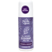 Nature of Being Lavender And Rosemary All Natural Deodorant Roll On 75ml