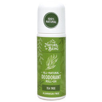 Nature of Being Tea Tree All-Natural Deodorant Roll-On 75ml 