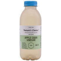 Nature's Choice Raw Unfiltered Apple Cider Vinegar 500ml