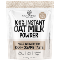 Nature’s Nutrition 100% Instant Oat Milk Powder 500g