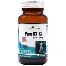 Neogenesis Pure D3 + K2 (1000IU + 100mcg) 60 Capsules