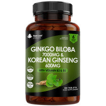 New Leaf Ginkgo Biloba & Korean Ginseng 360 Capsules
