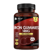 New Leaf Iron & Vitamin C Gummies 30 Day Supply